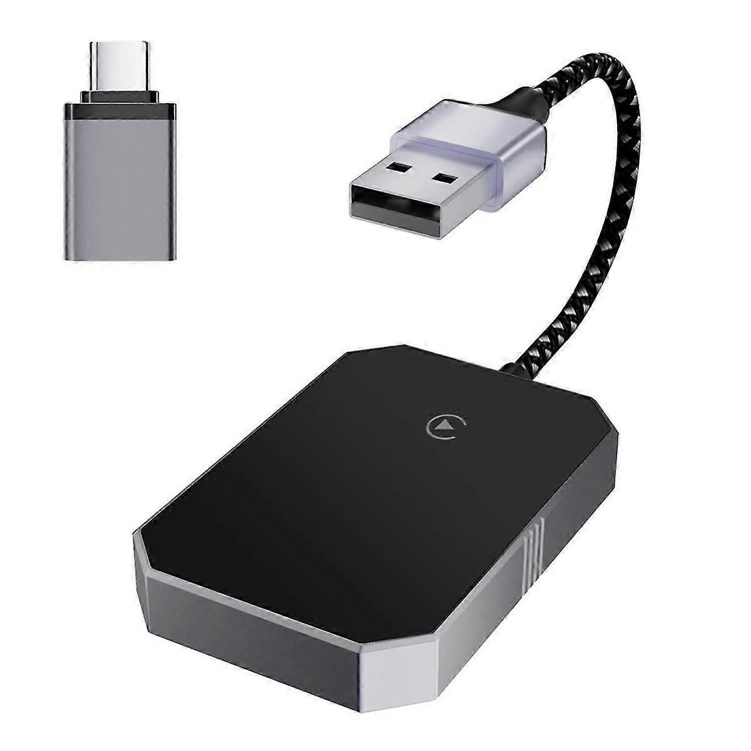 Wireless CarPlay Adapter, Upgrade Wired CarPlay to Wireless Easily