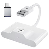 Wireless CarPlay Adapter, Wired to Wireless Dongle with WiFi Online Update