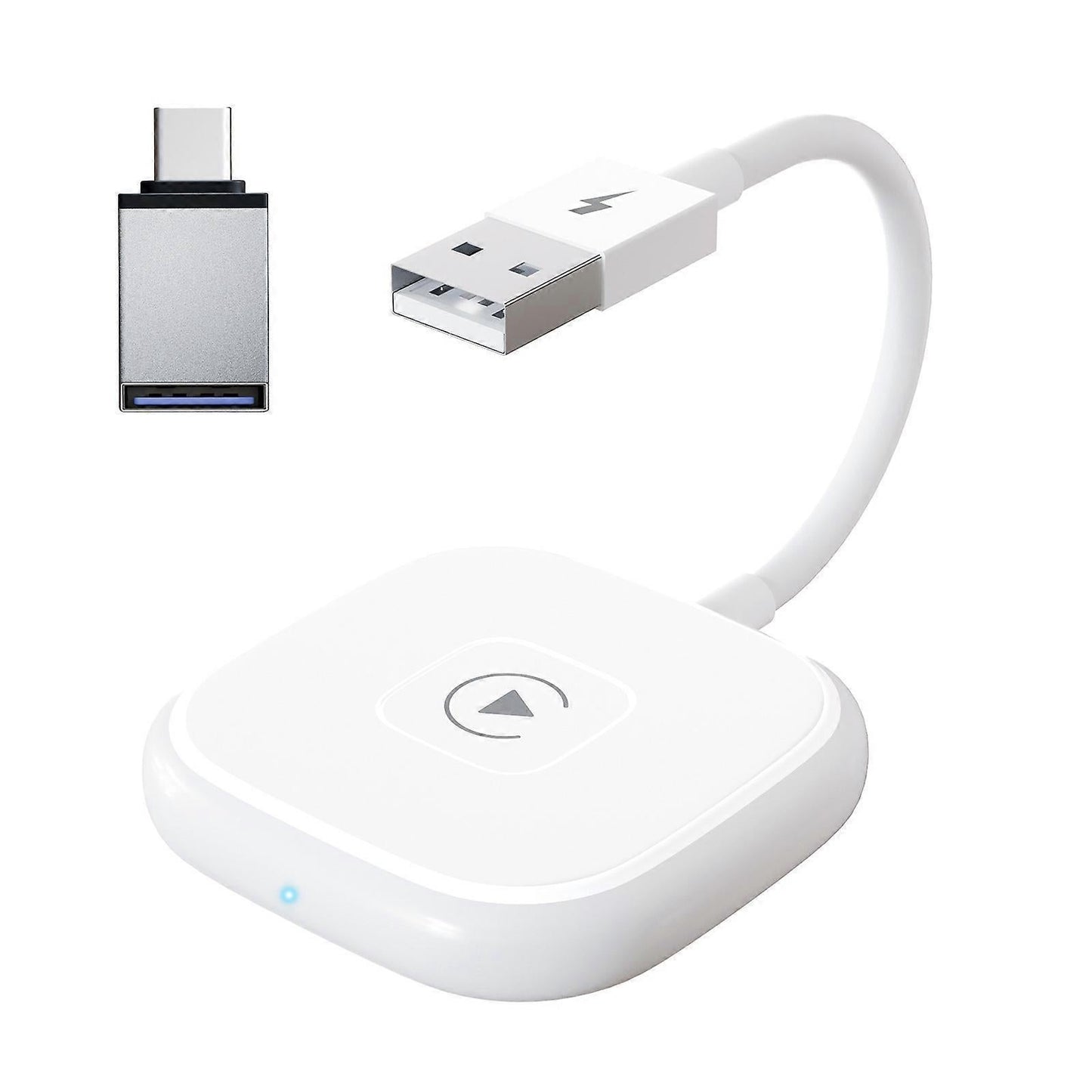 Lightweight Wireless CarPlay Adapter, Portable Wired to Wireless Converter