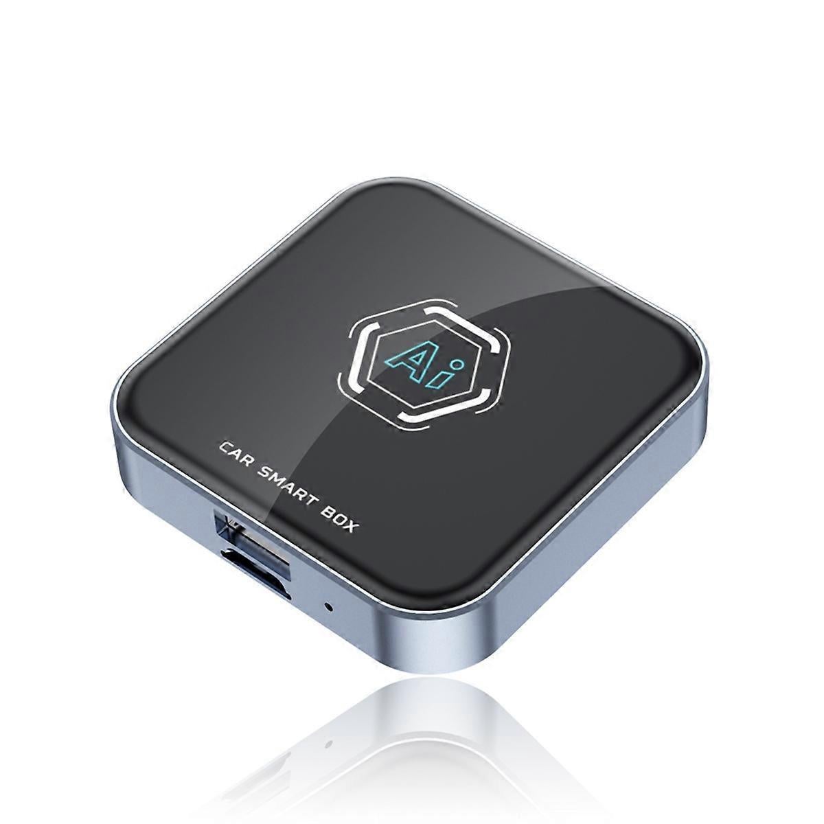 Smart Car AI Box Android 13.0, 2+32GB Wired to Wireless CarPlay Adapter