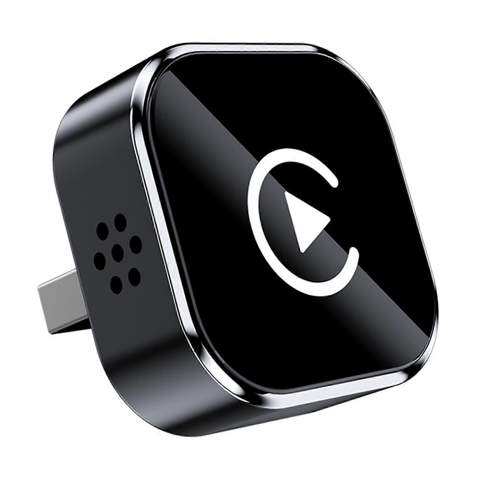 2-in-1 Wireless CarPlay Adapter for iPhone & Android, Mini Auto Dongle