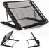 Foldable Aluminum Laptop Stand, Adjustable Ventilated Stand for Laptop/Tablet/Phone