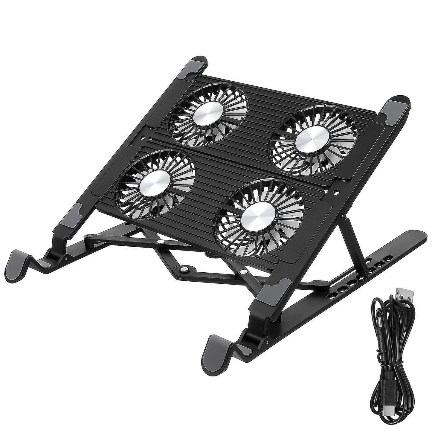 Laptop Cooling Pad with Fan, Portable Desk Stand