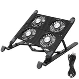 Laptop Cooling Pad with Fan, Portable Desk Stand