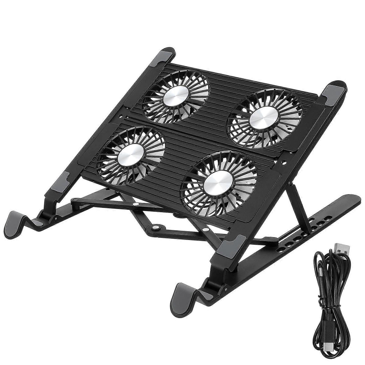 Laptop Cooling Pad with Fan, Portable Desk Stand