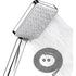 Water Saving Shower Head with 1.5m Hose, Bathroom Handheld
