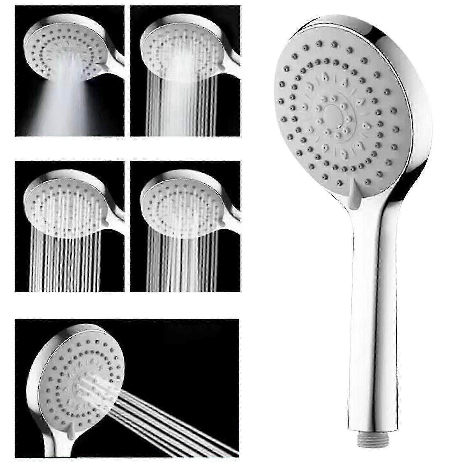 Pressurized Shower Head Set, Handheld Bathroom Sprinkler