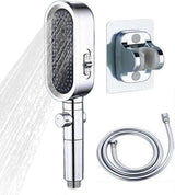 Adjustable High Pressure Shower Head Set with 1.5m Hose