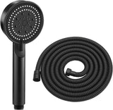 High Pressure Adjustable Shower Head with 1.5M Hose, Anti-Limescale