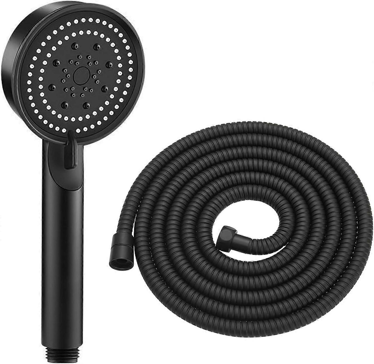 High Pressure Adjustable Shower Head with 1.5M Hose, Anti-Limescale