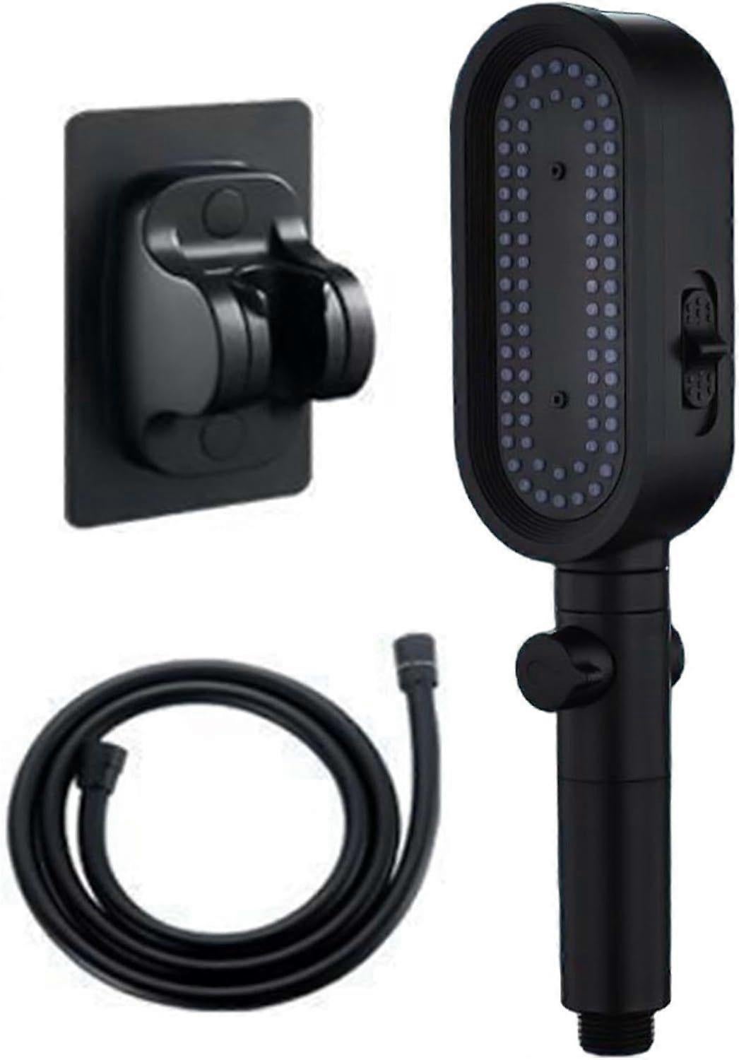 3 Modes Rain Shower Head, Handheld Pressure Boosting Sprinkler