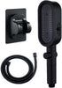 3 Modes Rain Shower Head, Handheld Pressure Boosting Sprinkler