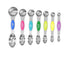 Double-heads Measuring Spoon Stainless Steel Kitchen Gadget-Multicolor