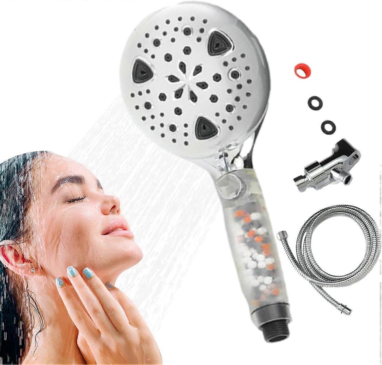 Handheld Shower Spray Head, Reusable Water Saving Design