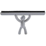 Gray Shower Squeegee, Multi-Purpose Glass Cleaner