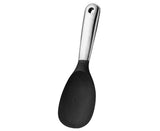 Rice Spoon Portable Stainless Steel Anti-slip Scoop-Home-Black