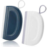 2pcs Mini Glass Squeegee, Small Shower Door Wipers, Multi-Purpose Use