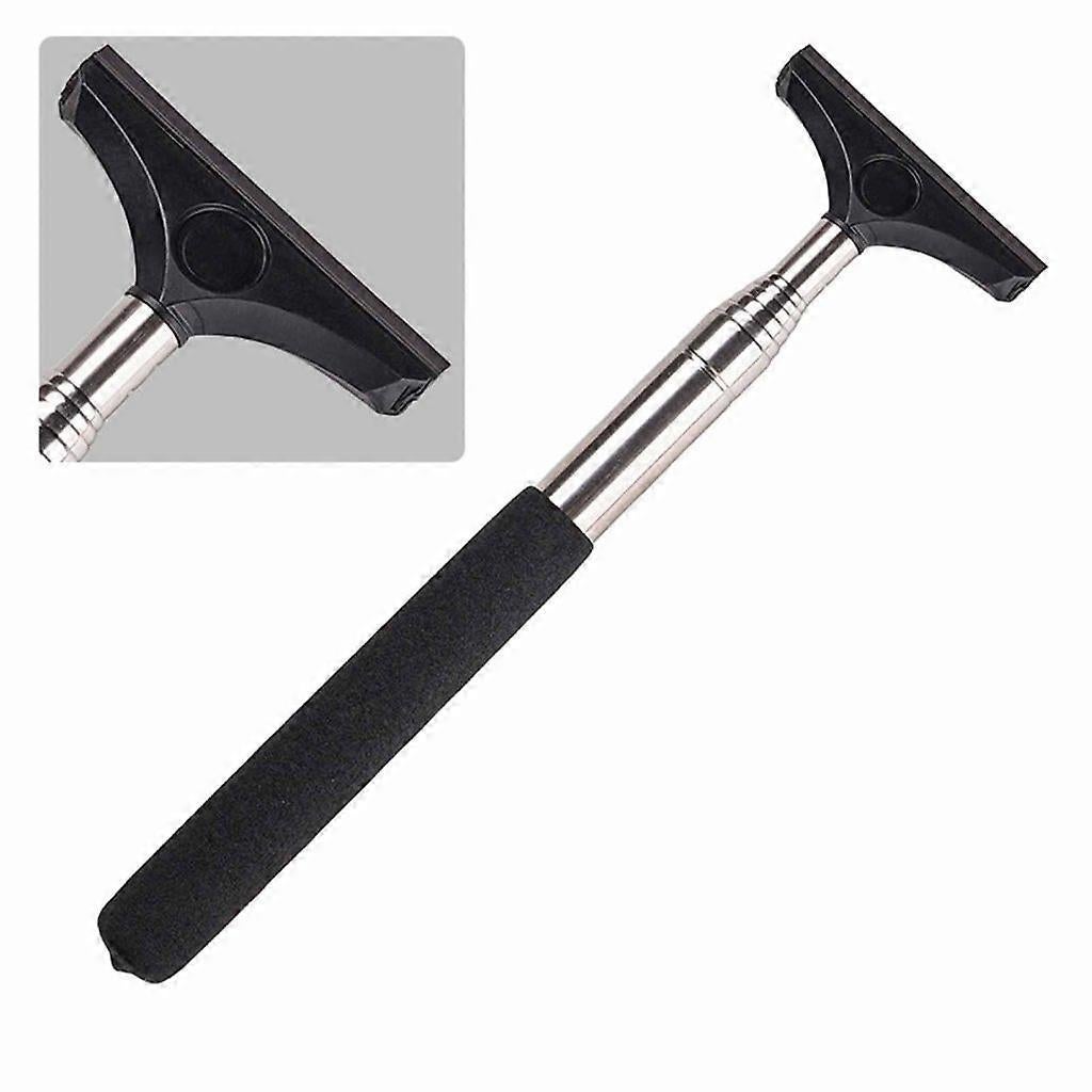 Telescopic Rearview Mirror Squeegee, Retractable Window Cleaner