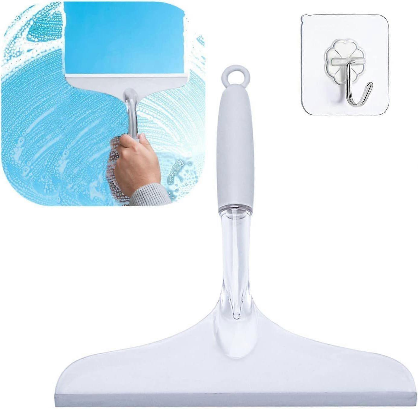 Shower Door Squeegee, Silicone Window Cleaner, Plastic Car Windshield Wiper