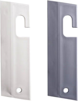 Gray Shower Squeegee with Suction Cup, Glass & Bathroom Cleaner