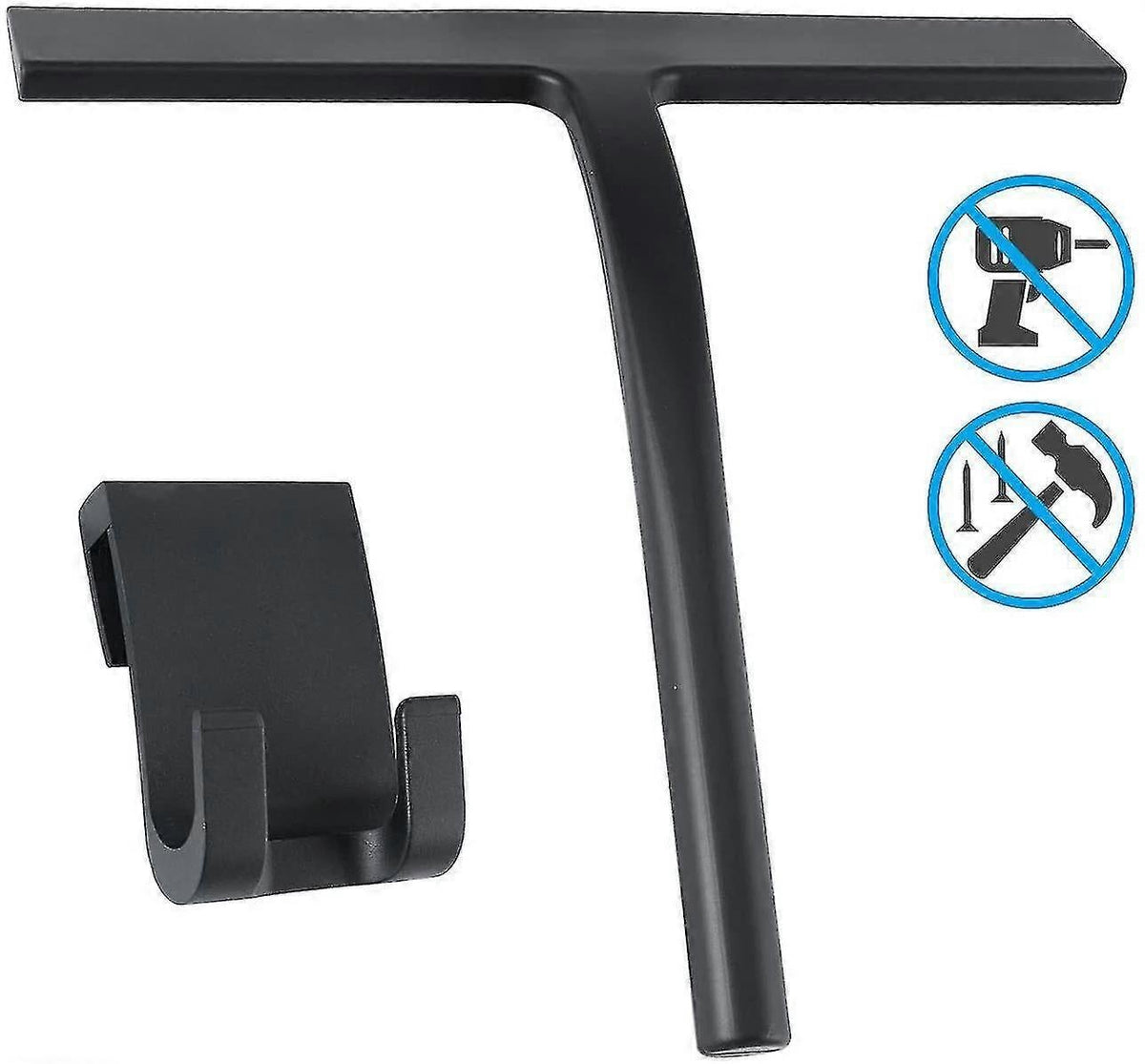Silicone Shower Squeegee, Bathroom & Window Glass Cleaner