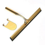 Stainless Steel & Silicone Shower Squeegee with Holder for Windows/Glass