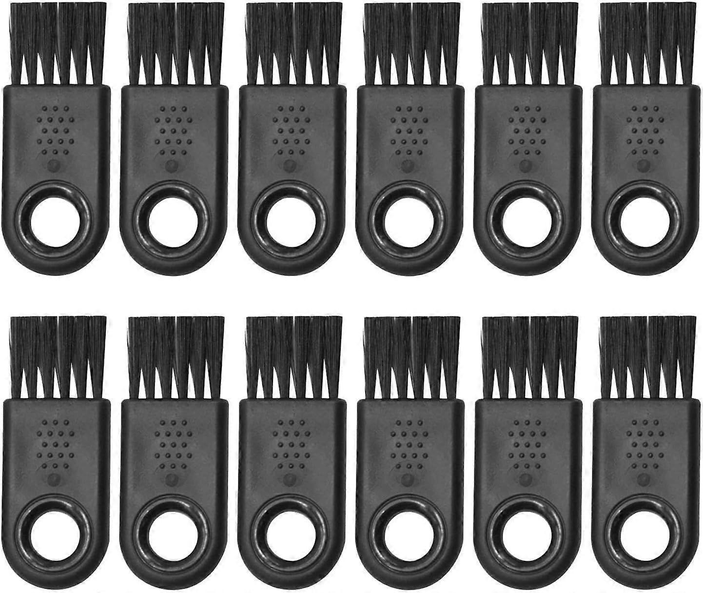 12pcs Razor & Crevice Cleaning Brushes, Nylon Multi-Use Set