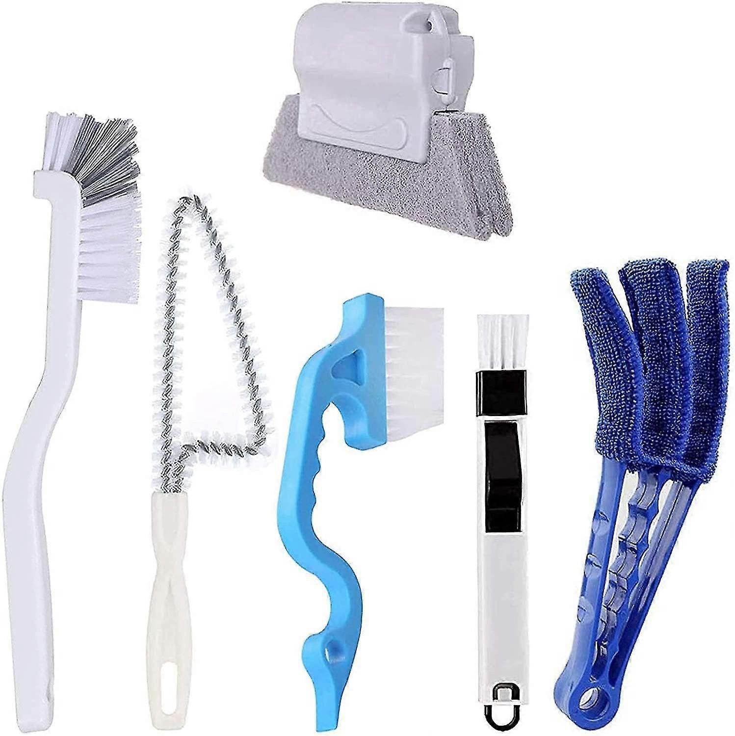 Window Groove & Corner Cleaning Brush for Kitchen & Blinds