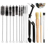 Coffee Machine Cleaning Brush Set, 15 Barista Accessories