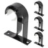 4pcs Curtain Rod Brackets, Heavy-Duty Curtain Rod Holders & Hooks