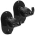 2pcs No-Drill Curtain Rod Brackets, Easy Clip Holders for Rods