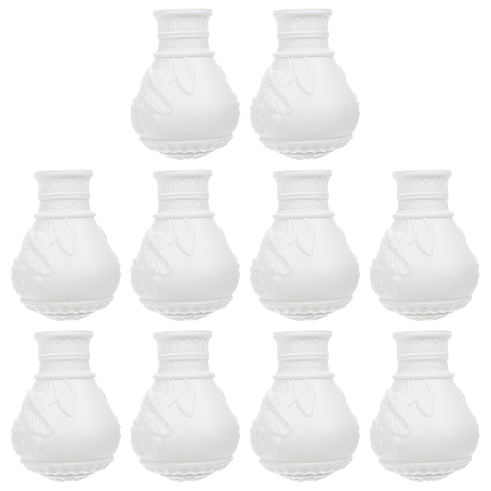 10pcs Curtain Rod End Stoppers, Sealing Plugs for Shower Rods
