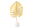 Iron Monstera Leaf Ornament Photo Prop Living Room Desktop TV Cabinet Decoration- S