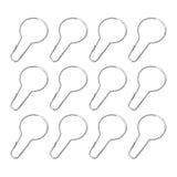 12pcs Shower Curtain Hooks Drapes Holdback Curtain Hooks Clips