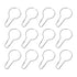 12pcs Shower Curtain Hooks Drapes Holdback Curtain Hooks Clips