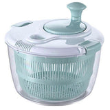 Manual Salad Spinner with Lid Lock and Handle, Easy Use Kitchen Bowl