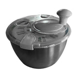 Salad Spinner Fruit and Vegetable Dryer with Milky Liner
