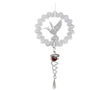 Metal Wind Spinner Rotating Animal Letter Pattern Hanging Pendant Home Ornament-#6