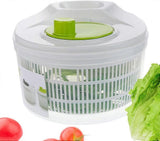 Foldable Salad Spinner with Cover, Veg & Fruit Washer Dryer, Small