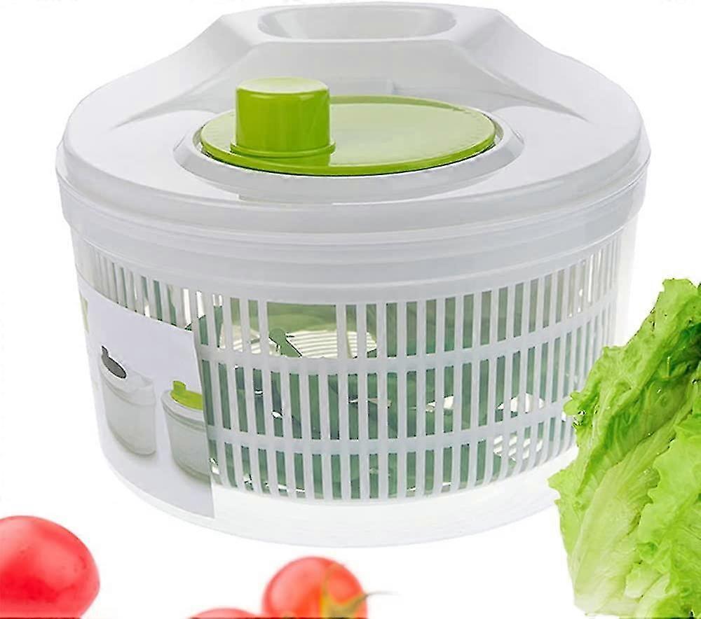 Foldable Salad Spinner with Cover, Veg & Fruit Washer Dryer, Small