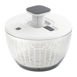 6L Salad Spinner with One-Hand Pump, Lettuce & Fruit Washer Dryer