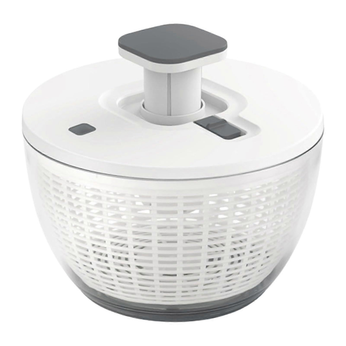 6L Salad Spinner with One-Hand Pump, Lettuce & Fruit Washer Dryer