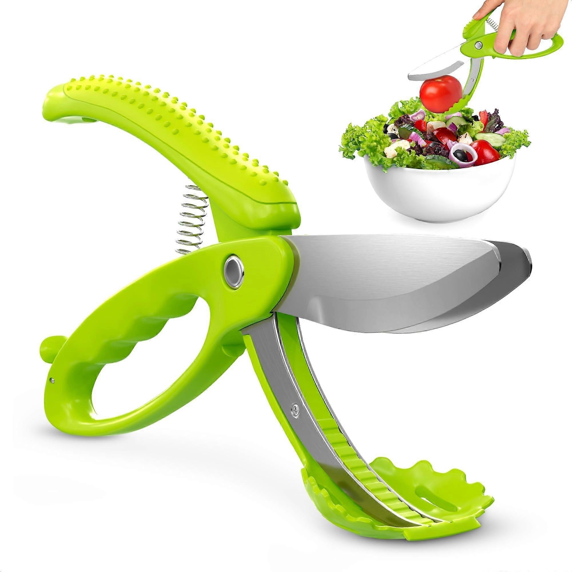 Salad Scissors Lettuce Shredder Chopper Kitchen Salad Tool