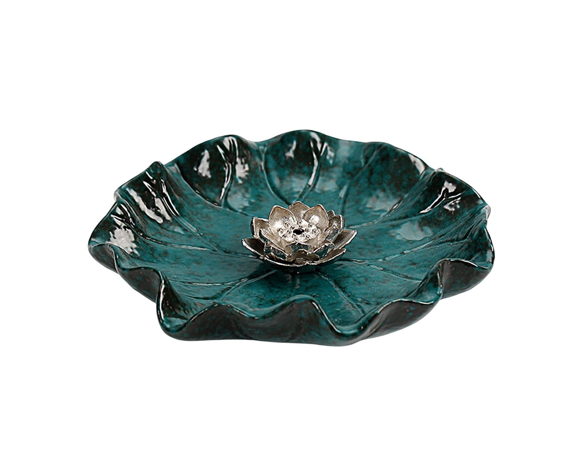 Lotus Leaf Mini Incense Holder for Teahouse-L