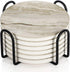 Marble Absorbent Drink Coasters Table Protection