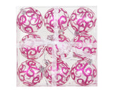 9Pcs Xmas Tree Balls for Home-Purple