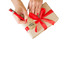300Pcs/Roll Christmas Gift Sticker-Cowhide Color