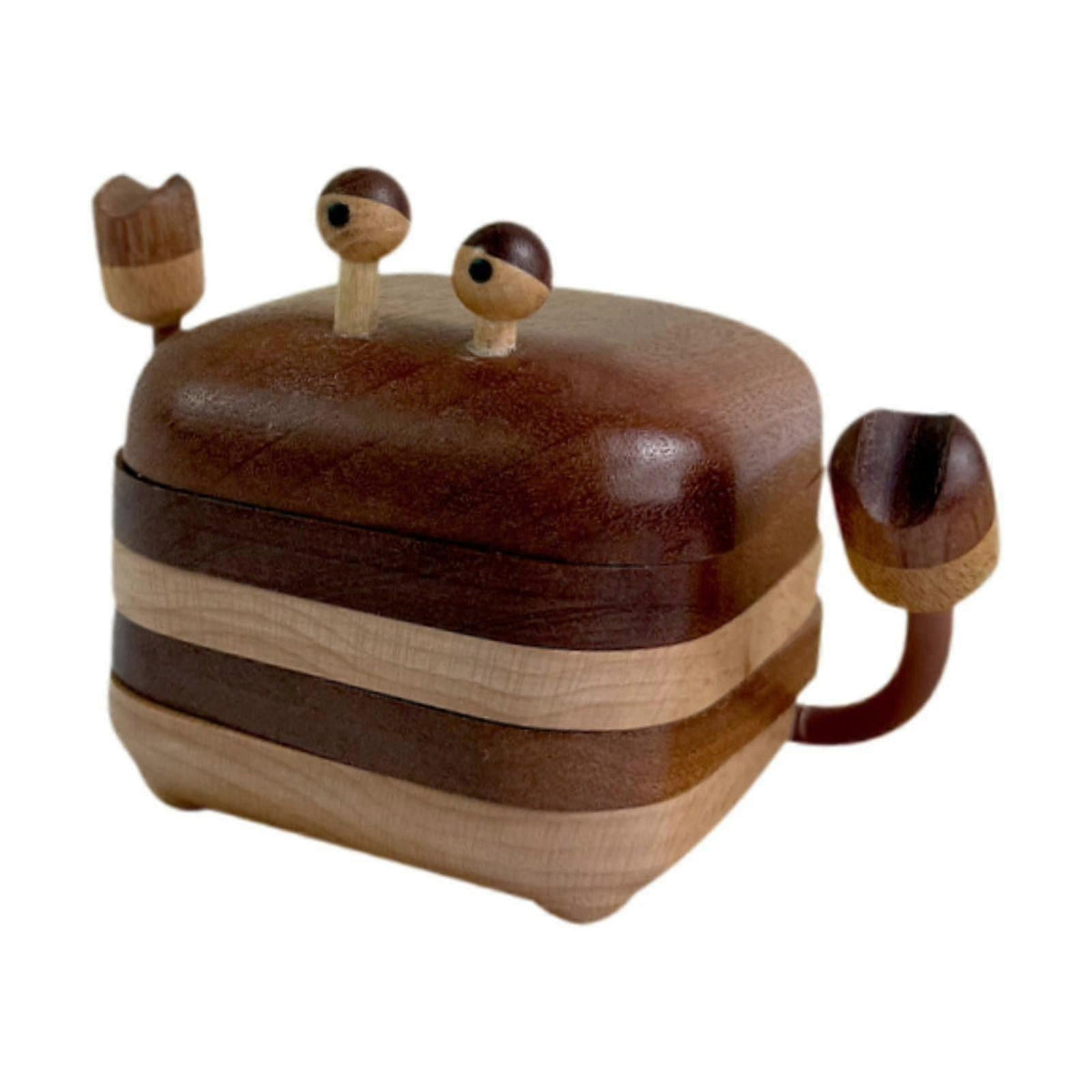 Wooden Square Drink Coasters for Kitchen Countertop Restaurant