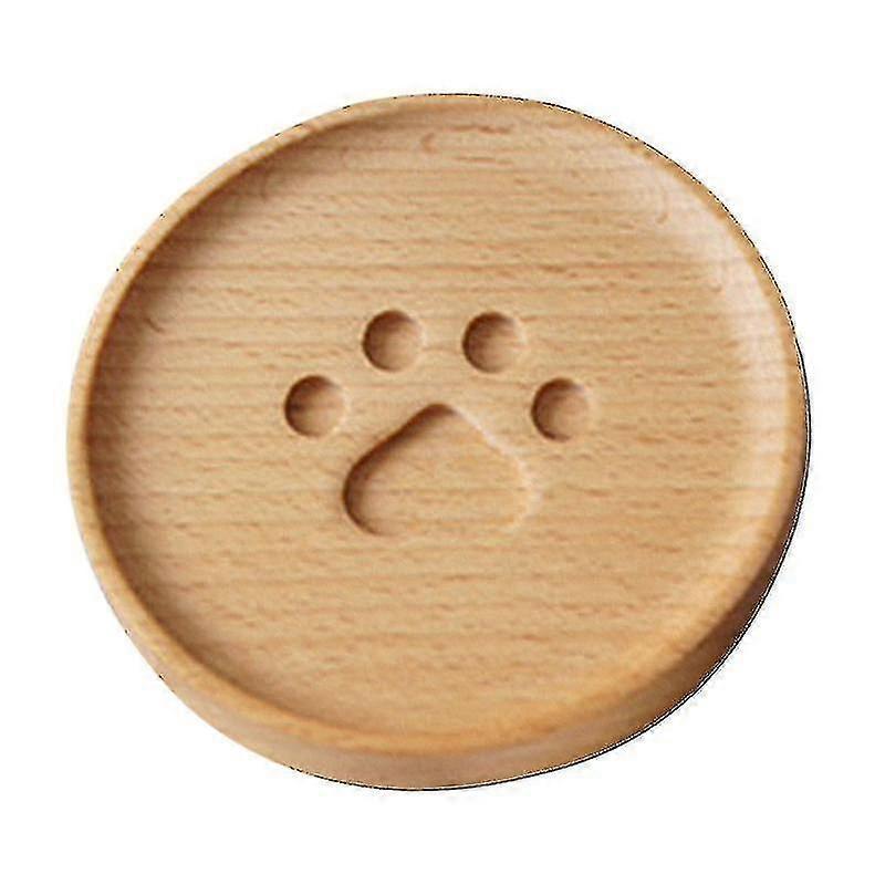 Wooden Log Drink Coasters Insulation Pad for Tea Cup