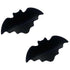 Halloween Bat Shaped Drink Coasters Non-Slip Tableware Mats
